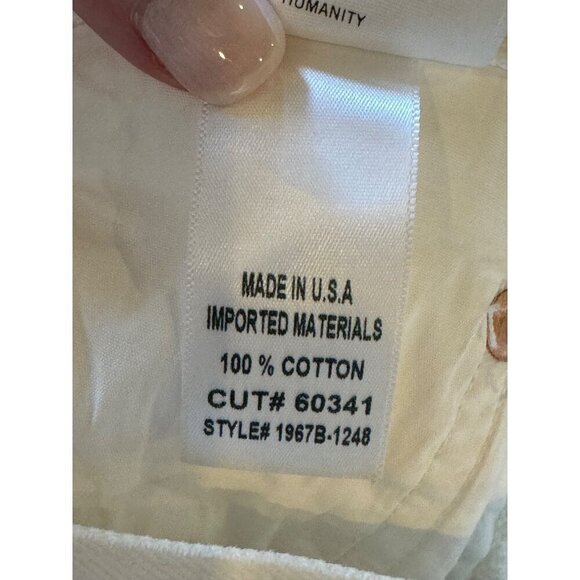 Citizens of Humanity Jeans Women 28 White Distressed Eva Relaxed Baggy Straight‎ - Picture 13 of 13